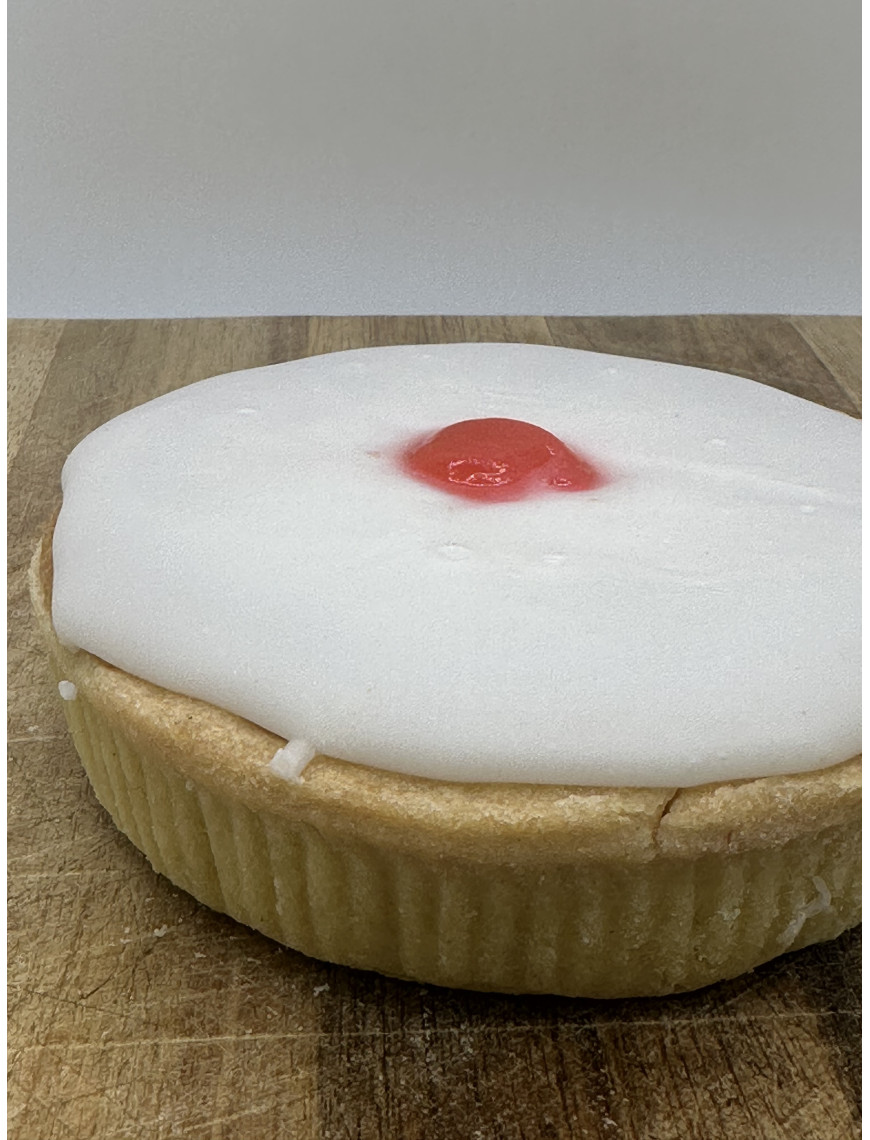 Gluten-Free Bakewell Iced Tart 3inch