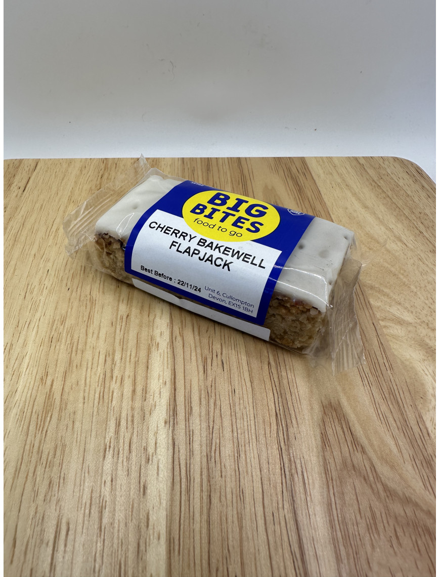 Cherry Bakewell Flapjack Box of 18
