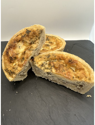 Onion and Brie Quiche