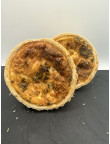 Smoked Salmon and Dill Quiche