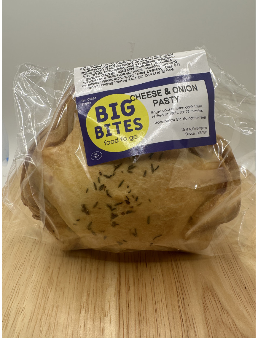 Cheese and Onion Pasty 210g