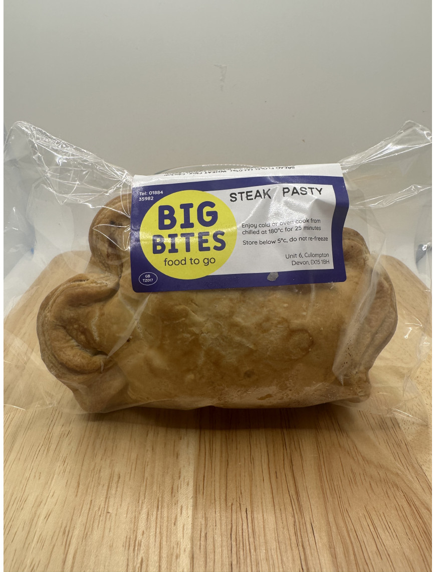 Devon Beef Steak Pasty 250g