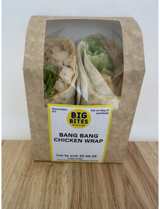 Bang Bang Chicken Wrap